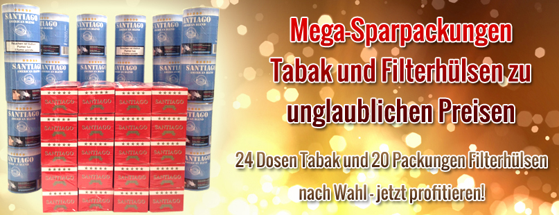 Mega Sparpackungen günstig Rauchen / billiger Rauchen / preiswerter Rauchen günstig online kaufen / bestellen im Online Tabak Shop von Tabac-Trends.ch